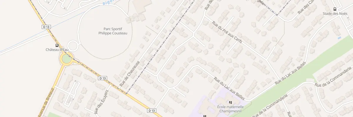 Plan du 27 Rue des Taillandiers au Mesnil-Saint-Denis
