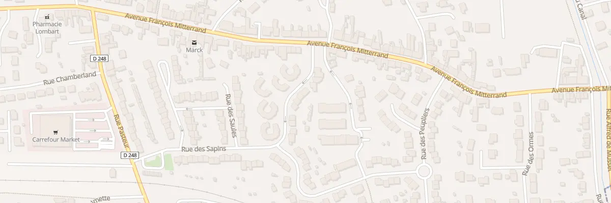 Plan du 71 Rue des Cyprès à Marck