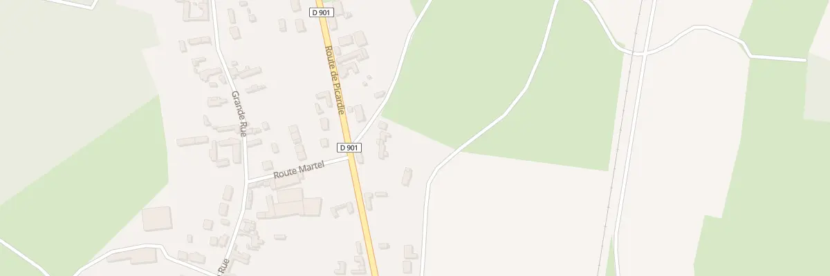 Plan du 24B Rte de Picardie à Fontaine-Lavaganne