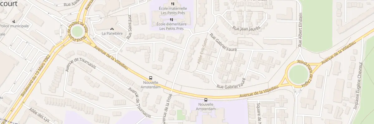 Plan du 4 Rue Hector Berlioz à Élancourt