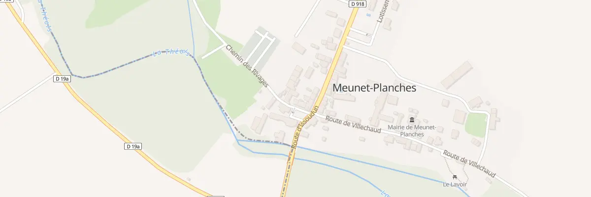 Plan du 5021 Le Bourg à Meunet-Planches
