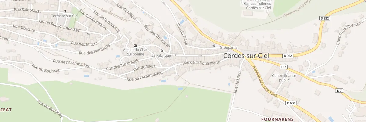 Plan du 34 Rue de La Bouteillerie à Cordes-sur-Ciel