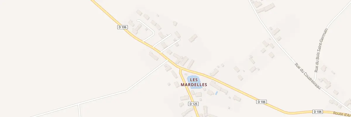 Plan du 2218 Rte d’Artenay à Saint-Lyé-la-Forêt