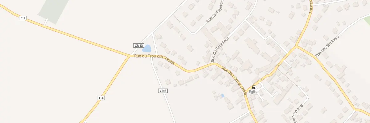 Plan du 4 Rue du Trou des Saules à Corbreuse