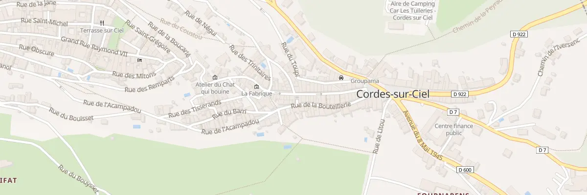 Plan du 31 Gr Grand Rue de l’Horloge à Cordes-sur-Ciel