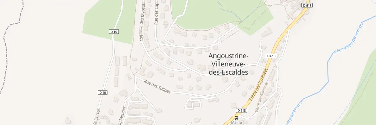 Plan du 14 Rue des Lupins à Angoustrine-Villeneuve-des-Escaldes