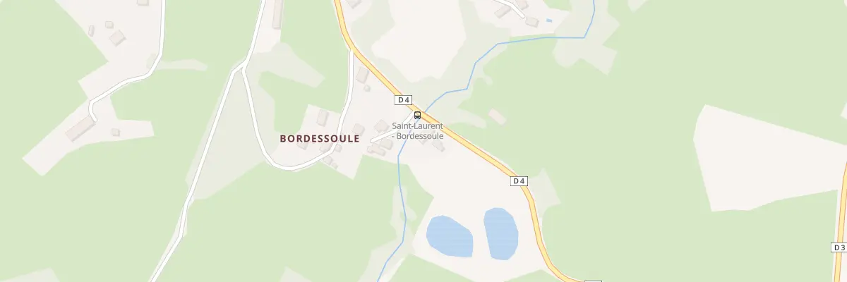 Plan du 24 Bordessoule à Saint-Laurent