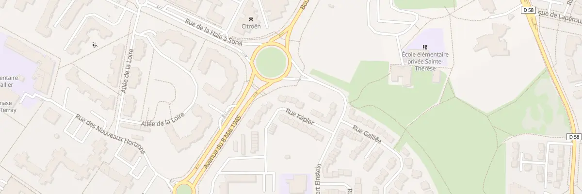 Plan du 16 Rue Kepler à Élancourt