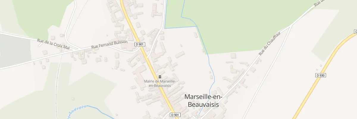 Plan du 81 Rue du Général Leclerc à Marseille-en-Beauvaisis
