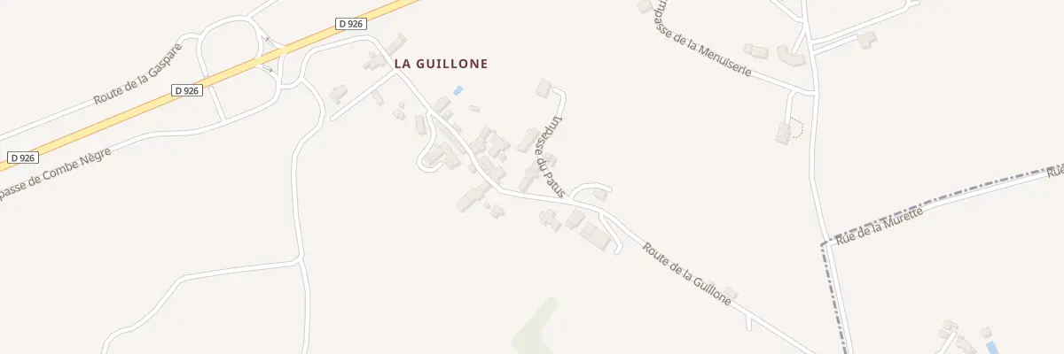 Plan du 5131 La Guillone à Savignac