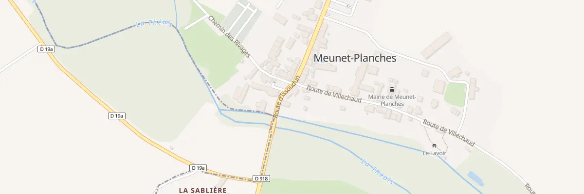 Plan du 5263 Le Bourg à Meunet-Planches