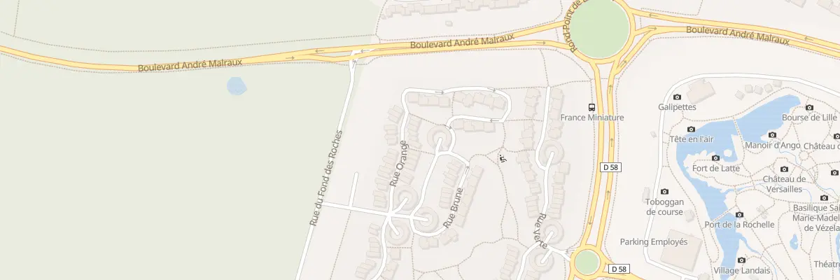 Plan du 16 Rue Orange à Élancourt