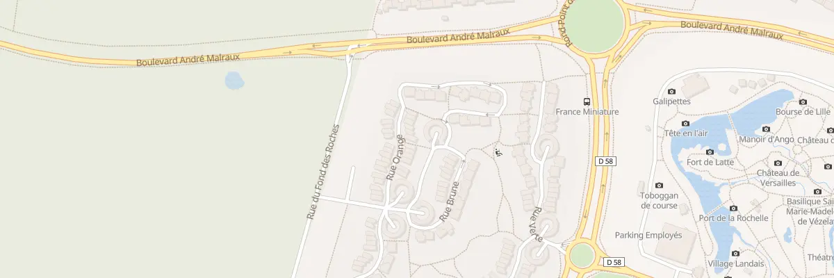 Plan du 14 Rue Orange à Élancourt