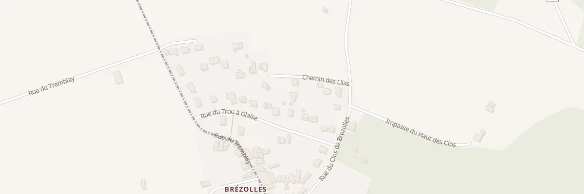 Plan du 6B Rue du Trou a Glaise à Vernouillet