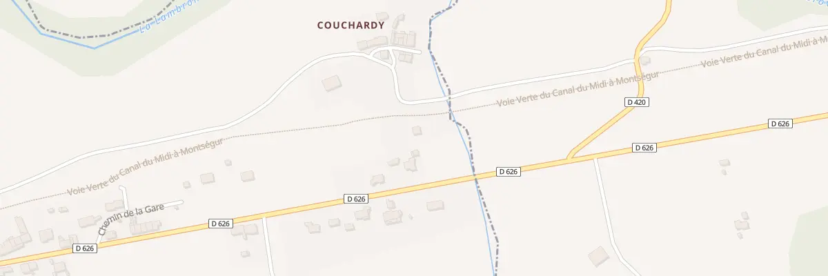 Plan du 12 Couchardi à Moulin-Neuf