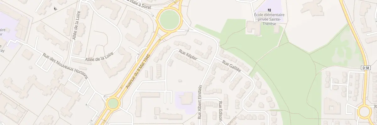 Plan du 9 Rue Kepler à Élancourt