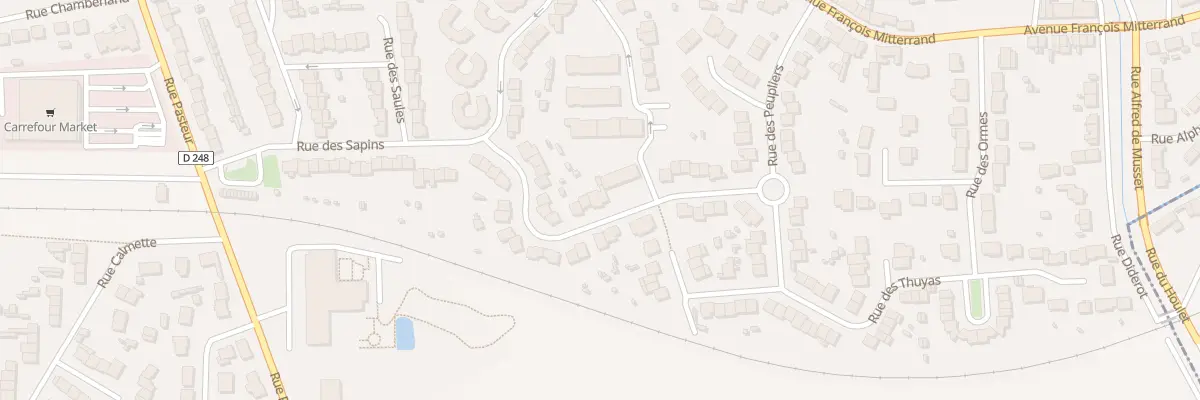 Plan du 265 Rue des Cyprès à Marck