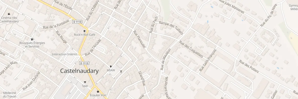 Plan du 20 Rue du Bastion à Castelnaudary