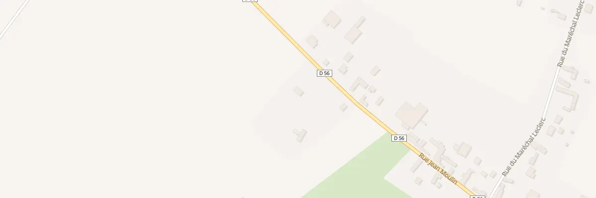 Plan du 11 Rue Jean Moulin à Brailly-Cornehotte