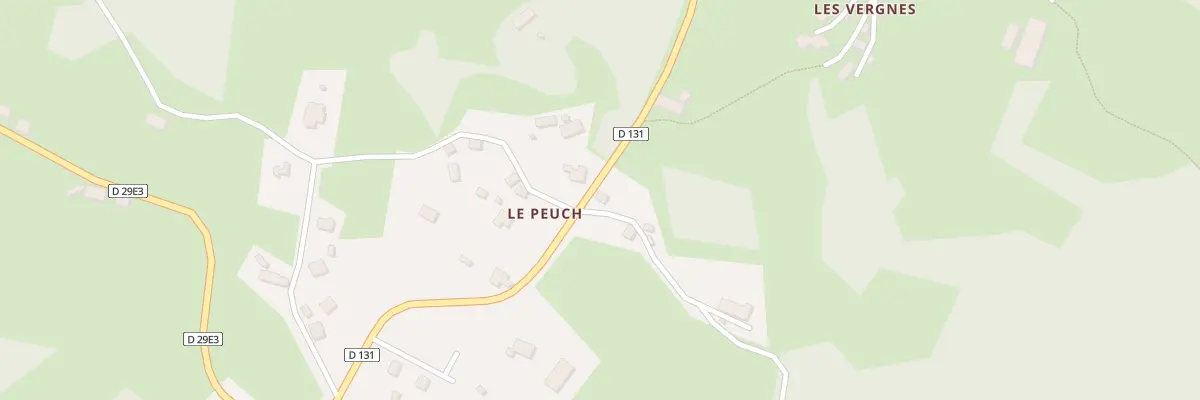 Plan du 1 La Font à Champagnac-la-Prune