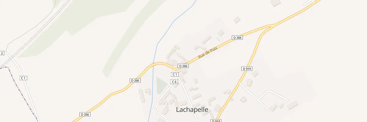 Plan du 1 Rue de Poix à Lachapelle