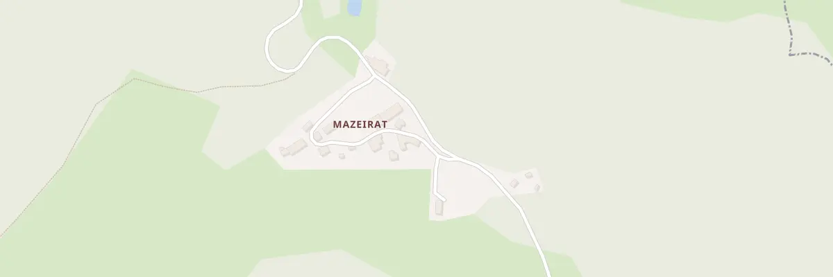 Plan du 5046 Mazeirat à La Pouge