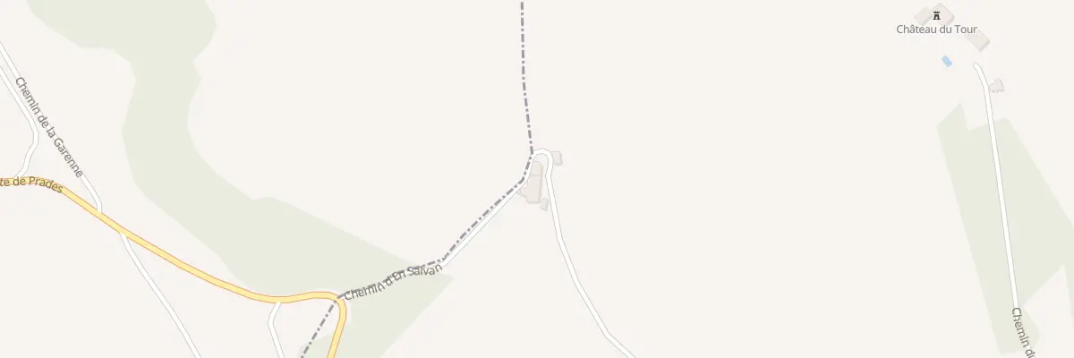 Plan du 5042 En Salvan à Prades