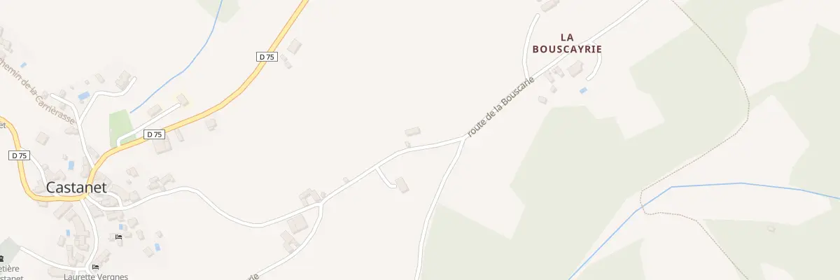 Plan du 5066 Labouscarie à Castanet
