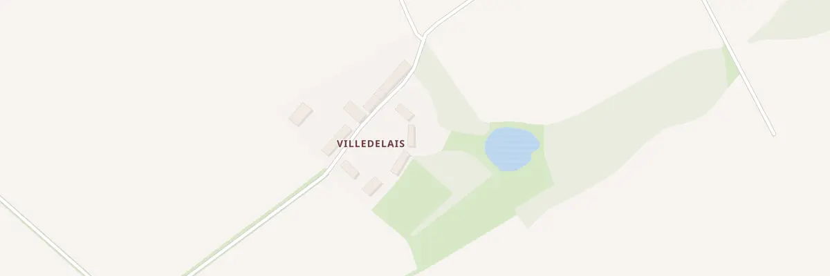 Plan du 5106 Villedelais à Saint-Pierre-de-Jards