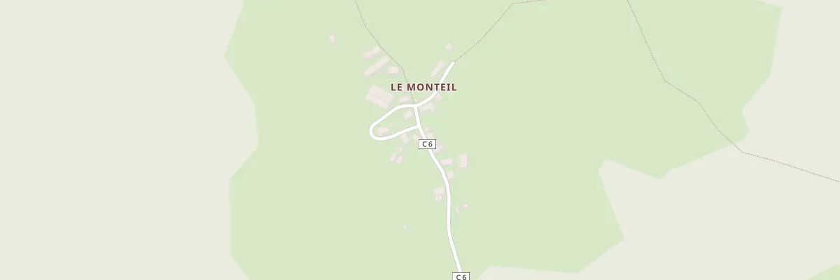 Plan du 5079 Le Monteil à Sarran