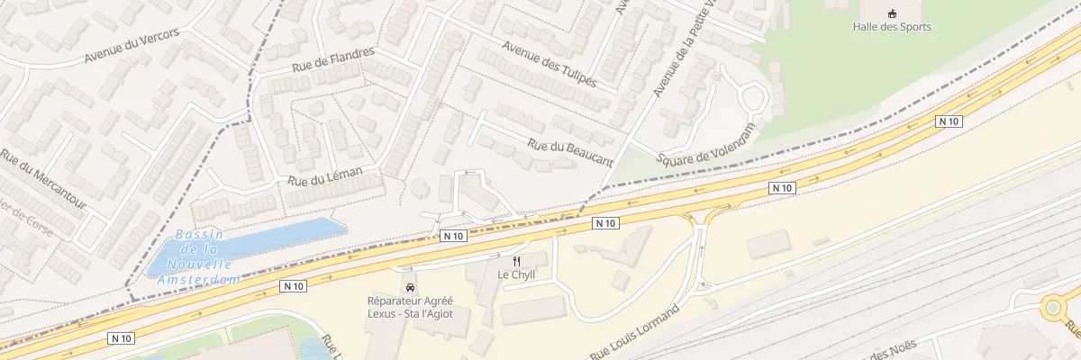 Plan du 3 Rue de Beaucant à Élancourt