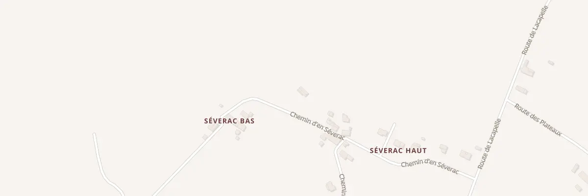 Plan du 5649 Severac à Damiatte