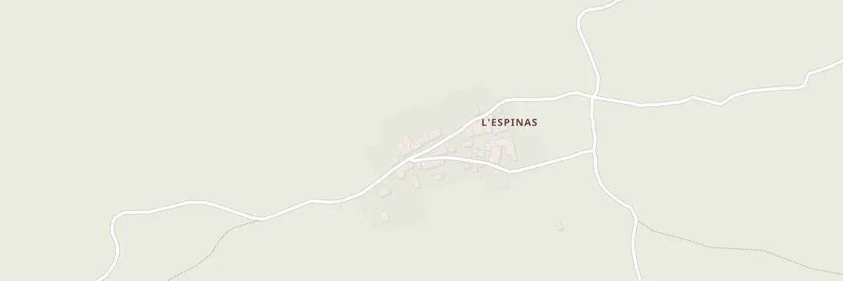 Plan du 679 Lespinas à Bélesta