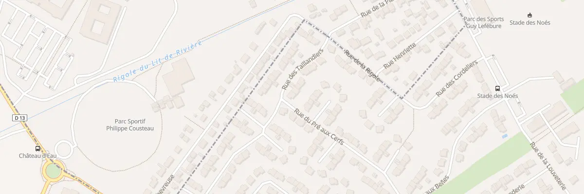 Plan du 15 Rue des Taillandiers au Mesnil-Saint-Denis