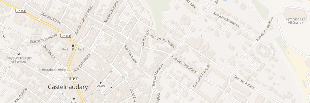 Plan du 17 Rue des Tuiliers à Castelnaudary