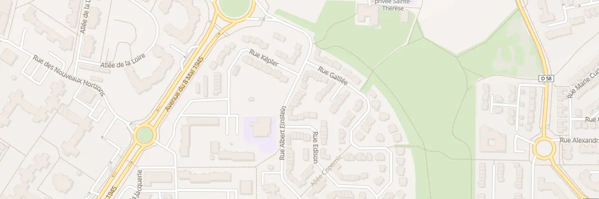 Plan du 19 Rue Einstein à Élancourt