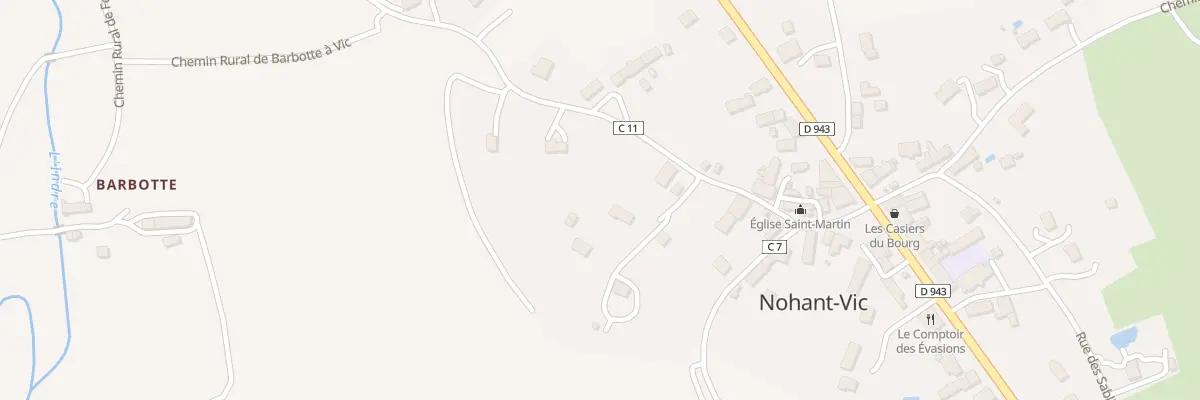 Plan du 4 Imp du Grand Vignoble à Nohant-Vic