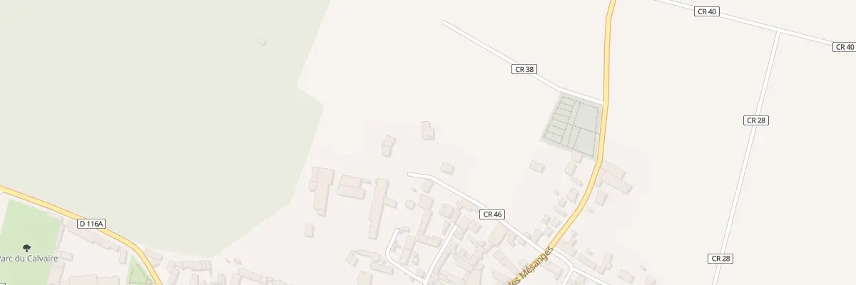 Plan du 3 Che de la Plante à Oysonville