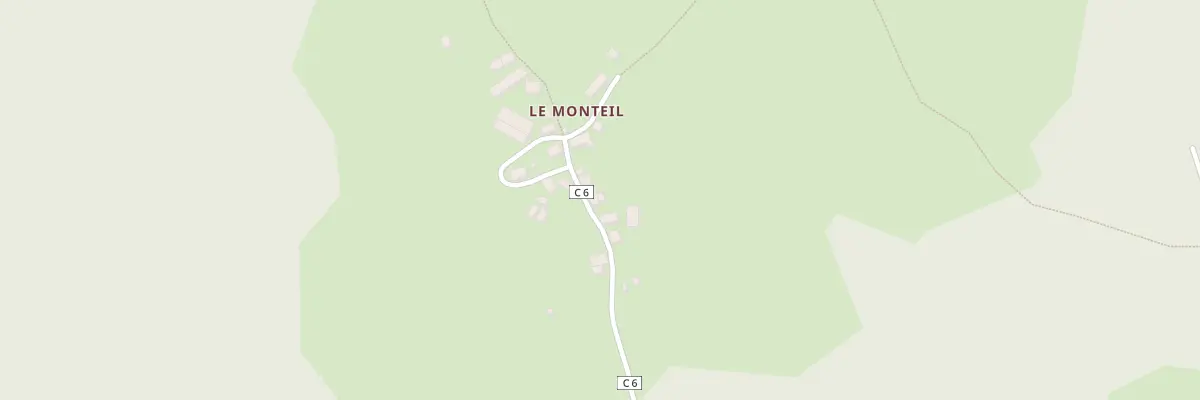 Plan du 5076 Le Monteil à Sarran