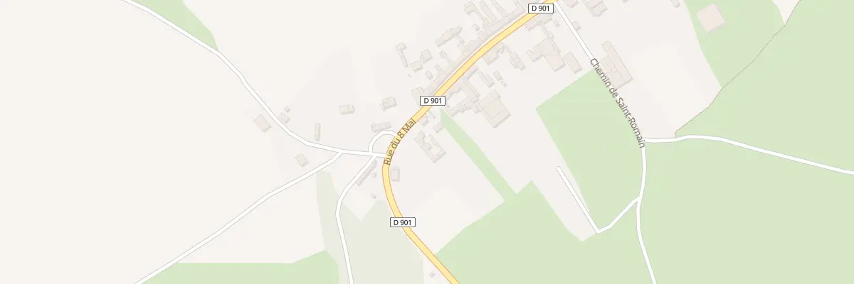 Plan du 25 Rue du Huit Mai à Équennes-Éramecourt