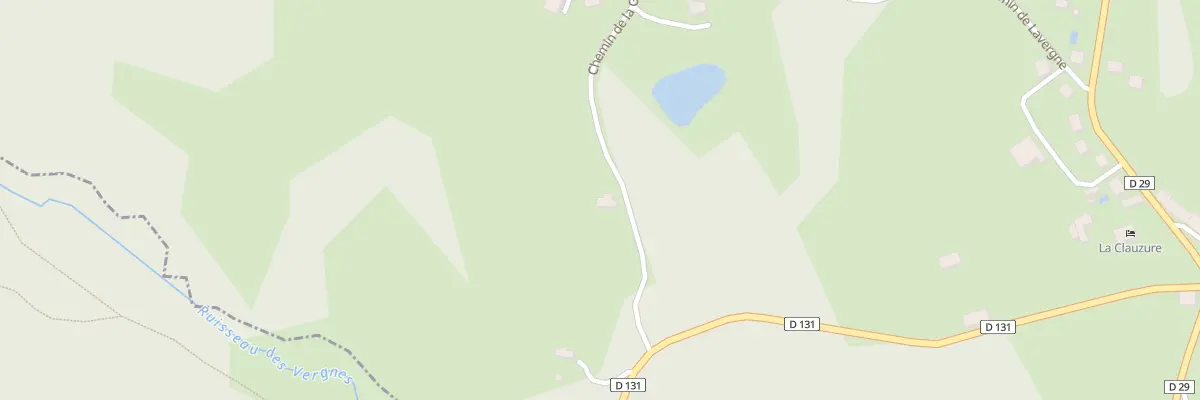 Plan du 5181 La Gleygeolle à La Roche-Canillac