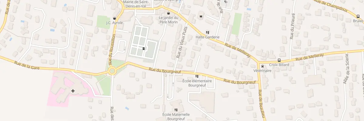 Plan du 1 Rue du Vieux Puits à Saint-Denis-en-Val