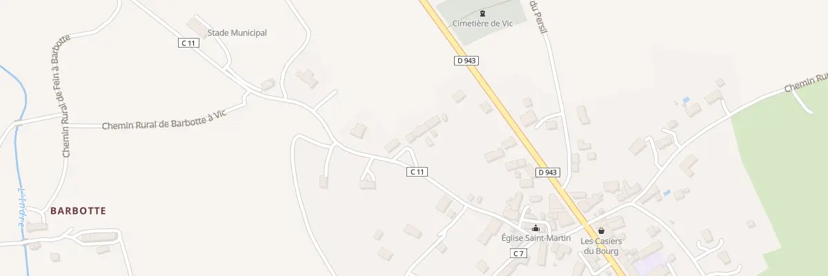 Plan du 8 Imp du Champ des Noyers à Nohant-Vic