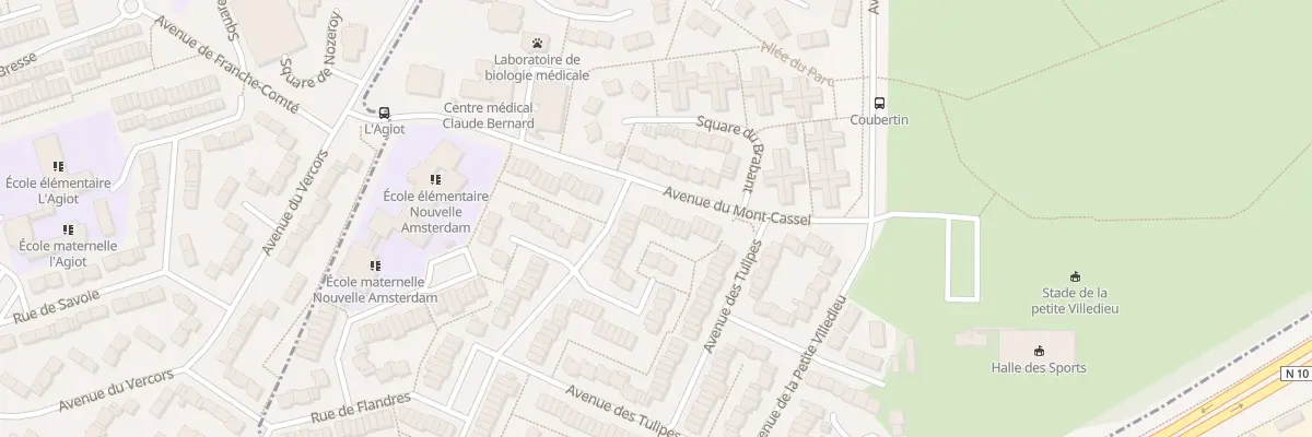Plan du 38 Av du Mont Cassel à Élancourt
