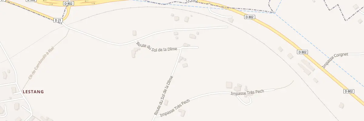 Plan du 5192F Tres Pech à Camboulit