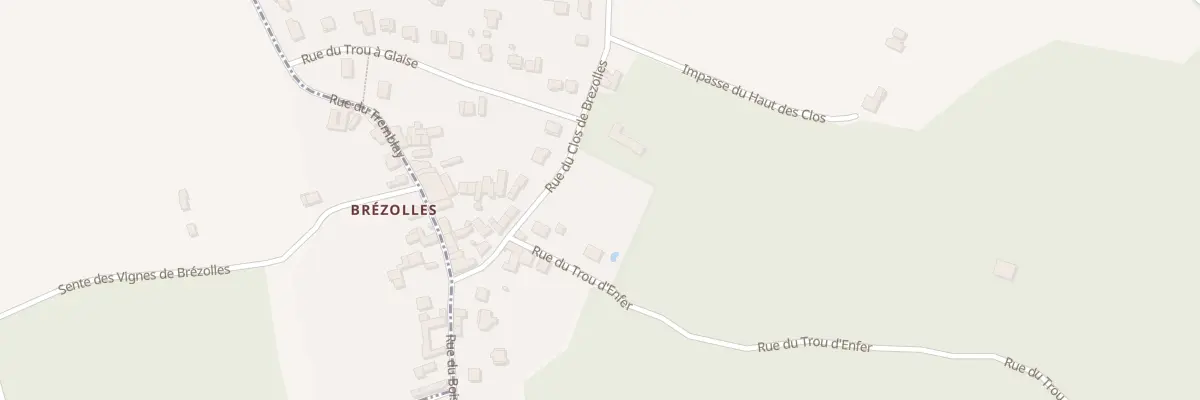 Plan du 4 Rue du Clos de Brézolles à Vernouillet