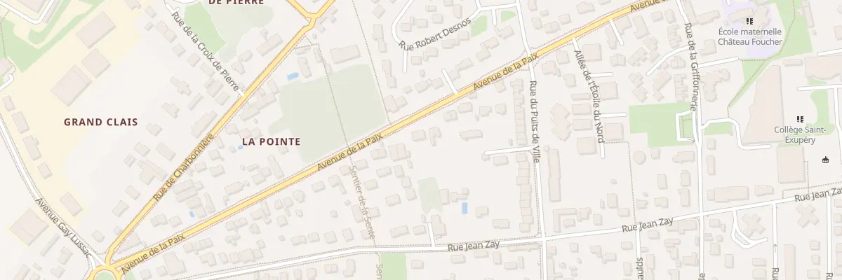 Plan du 52 Av de la Paix à Saint-Jean-de-Braye