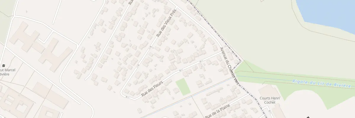 Plan du 16 Rue des Fleurs à La Verrière