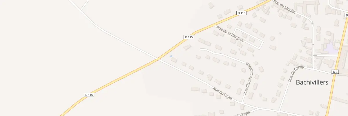 Plan du 18 Rue du Fayel à Montchevreuil
