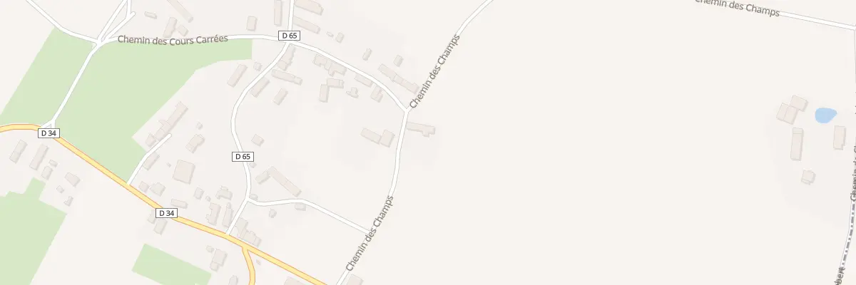 Plan du 5222 Poncet La Ville à Paudy